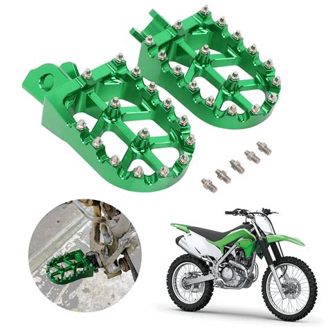 Motorcycle Foot Pegs CNC for KLX230 KLX230R KLX230S .